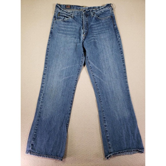 M Gordon Jeans Mens 32x30 Denim Bootcut Cotton 1998 Pockets Mid Rise - Picture 1 of 15